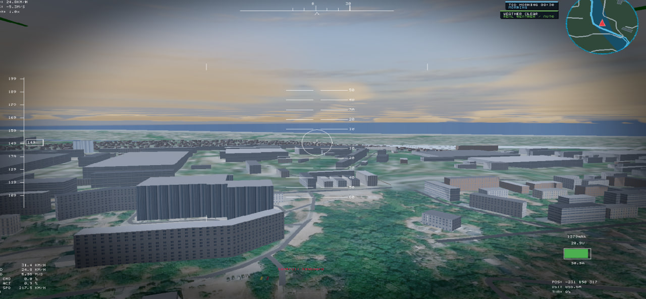 Kerbot Engine flight simulation